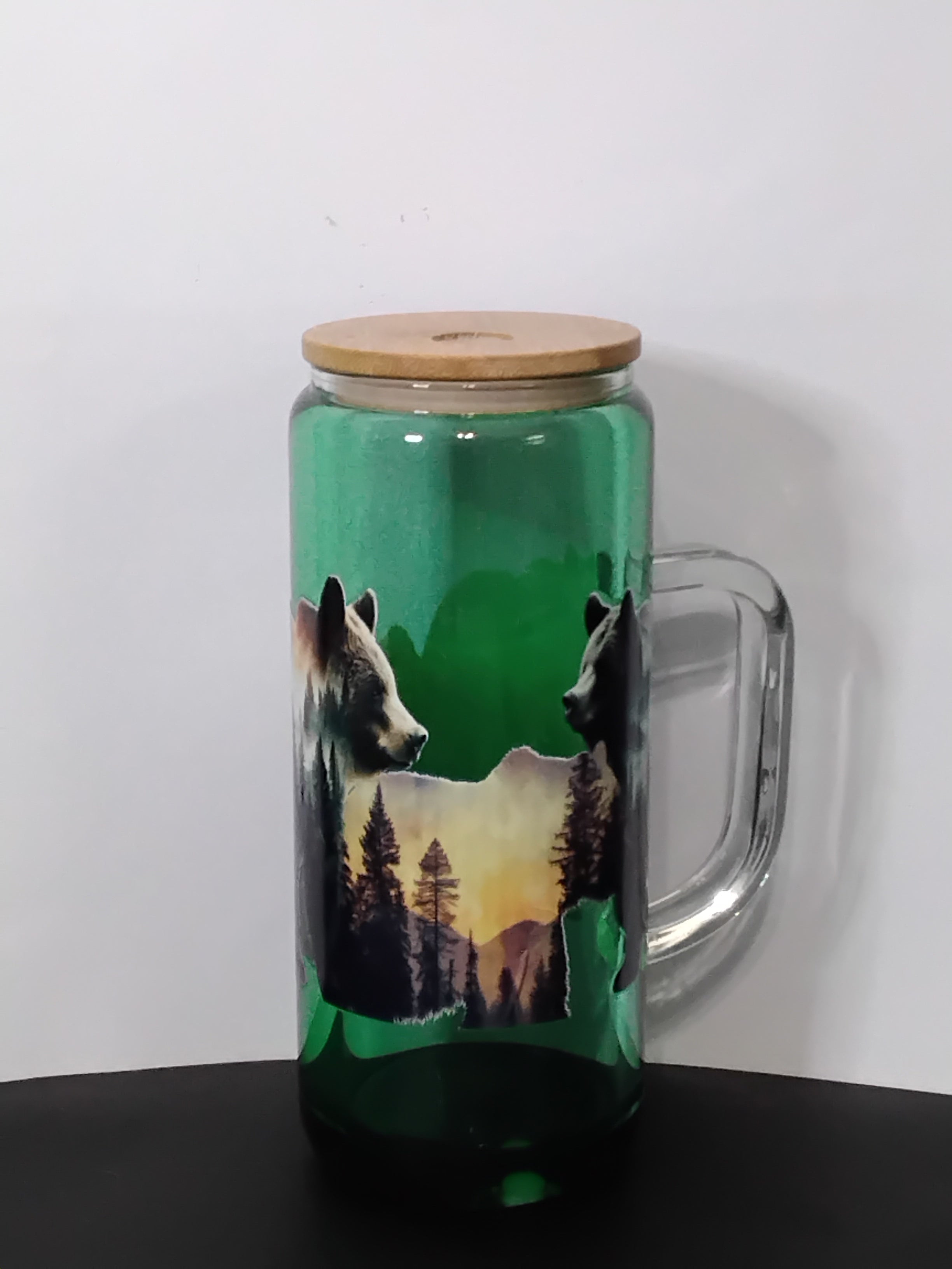 20 oz glass snowglobe